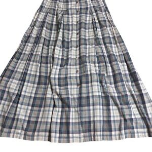 🌿 Vintage Oilily Plaid Maxi Skirt 🌿